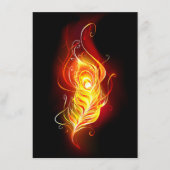 ファイアピーコックの羽根 エンクロージャーカード (正面)