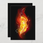 ファイアピーコックの羽根 エンクロージャーカード (正面/裏面)