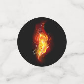 ファイアピーコックの羽根 コンフェッティ (スモール正面)