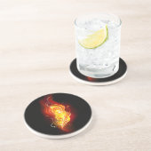 ファイアピーコックの羽根 コースター (側面)