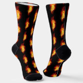 ファイアピーコックの羽根 ソックス (傾斜あり)