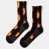 ファイアピーコックの羽根 ソックス (左)