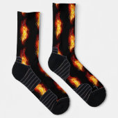 ファイアピーコックの羽根 ソックス (右)