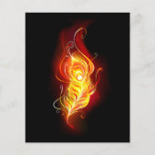 ファイアピーコックの羽根 チラシ (正面)