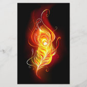 ファイアピーコックの羽根 チラシ (正面)