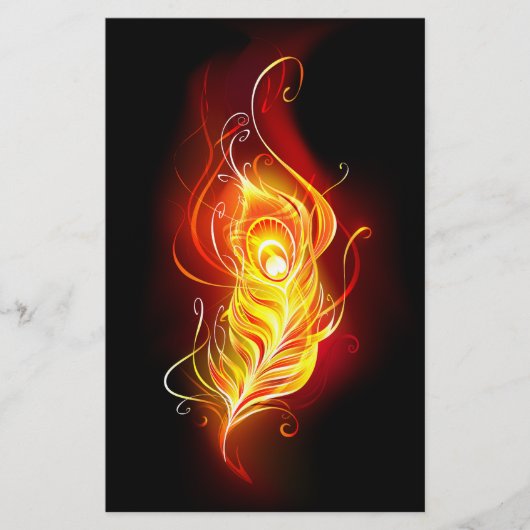 ファイアピーコックの羽根 チラシ (正面)