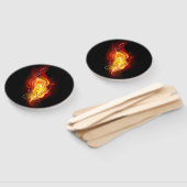 ファイアピーコックの羽根 ハンドファン (組立なし)