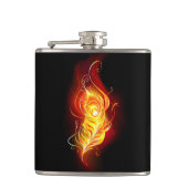 ファイアピーコックの羽根 フラスク (正面)