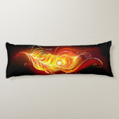 ファイアピーコックの羽根 ボディピロー (裏面)