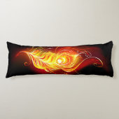 ファイアピーコックの羽根 ボディピロー (正面)