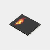 ファイアピーコックの羽根 ポストイット (アングル)