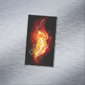 ファイアピーコックの羽根 マグネット名刺 (インサイチュ)