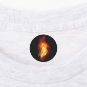 ファイアピーコックの羽根 ラベル (貼付)