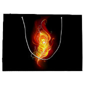 ファイアピーコックの羽根 ラージペーパーバッグ (裏面)