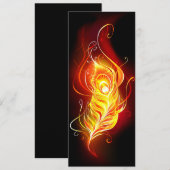 ファイアピーコックの羽根 案内状 (正面/裏面)