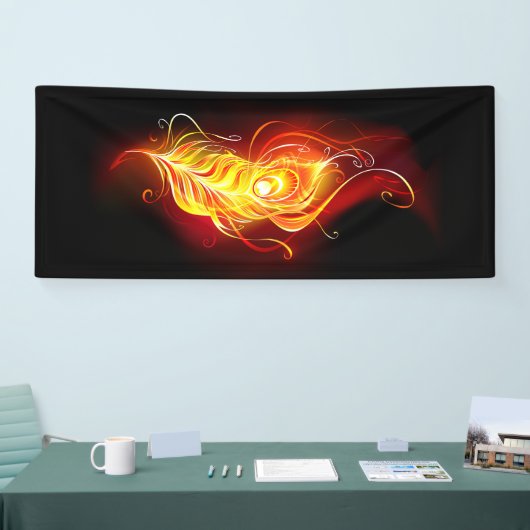 ファイアピーコックの羽根 横断幕 (トレードショー)