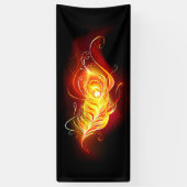 ファイアピーコックの羽根 横断幕 (縦)