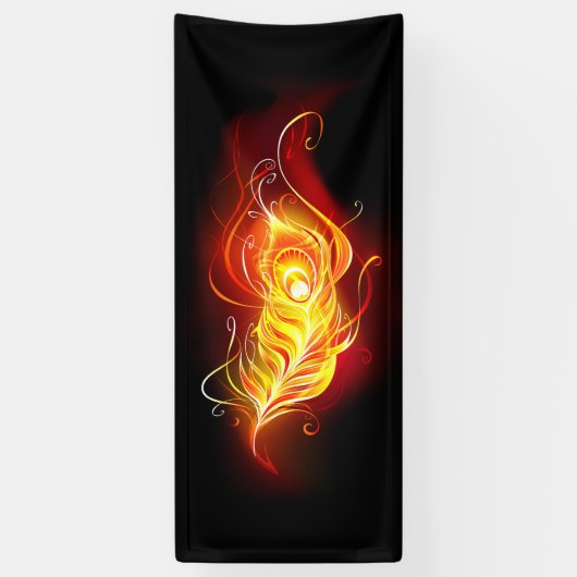 ファイアピーコックの羽根 横断幕 (縦)