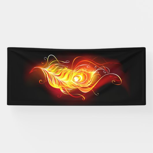 ファイアピーコックの羽根 横断幕 (横)