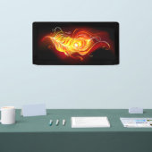 ファイアピーコックの羽根 横断幕 (トレードショー)