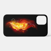 ファイアピーコックの羽根 Case-Mate iPhoneケース (裏面 (横))