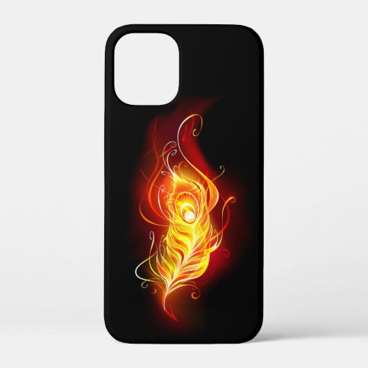 ファイアピーコックの羽根 Case-Mate iPhoneケース (裏面)