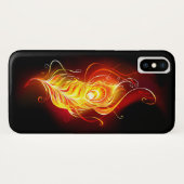 ファイアピーコックの羽根 Case-Mate iPhoneケース (裏面(横))