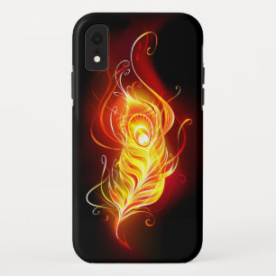 ファイアピーコックの羽根 iPhone XRケース
