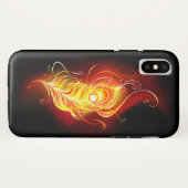 ファイアピーコックの羽根 Case-Mate iPhoneケース (裏面(横))