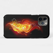 ファイアピーコックの羽根 Case-Mate iPhoneケース (裏面(横))