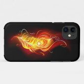 ファイアピーコックの羽根 Case-Mate iPhoneケース (裏面(横))