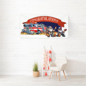 ファイアファイターおめでとう 横断幕 (インサイチュ)