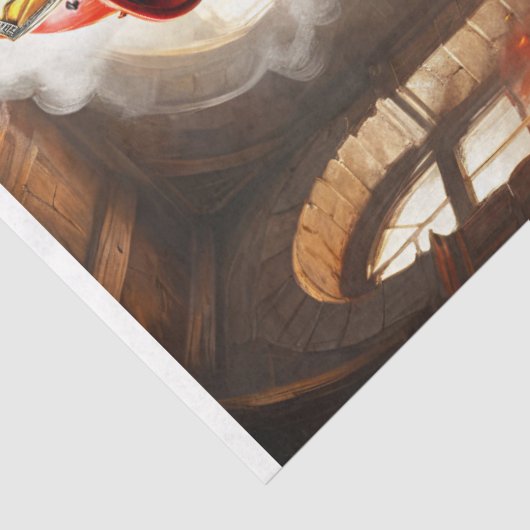 ファイアファイターとしてのヒロイックBassetハウンド犬の演技- 薄葉紙 (詳細)