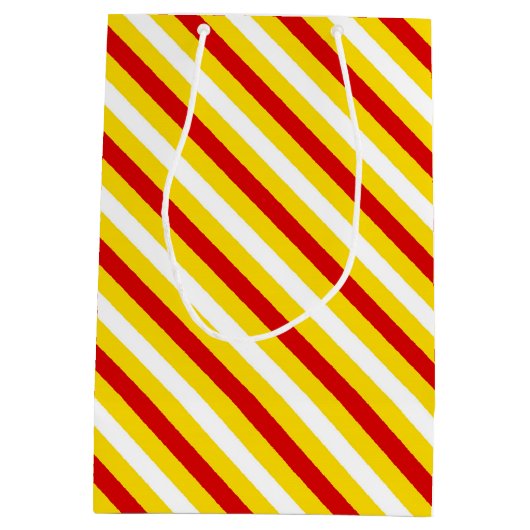 ファイアファイターをテーマにしたバースデーパーティーゲストのお願い ミディアムペーパーバッグ (裏面)