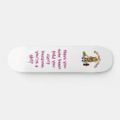 ファイアファイターガール スケートボード (横)