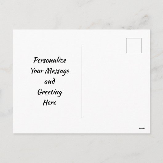 ファイアファイターサンタファイアデプトホリデーカード シーズンポストカード (裏面)