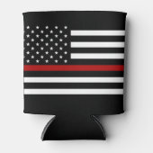 ファイアファイターシンレッドラインボトル クール 缶クーラー (正面)