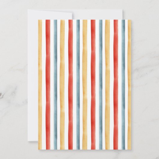 ファイアファイタースプラッシュボーイズ夏誕生日プールパーティー 招待状 (裏面)