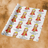 ファイアファイターズ女子すごいヒーローおもしろい ラッピングペーパー