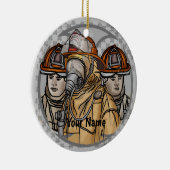 ファイアファイターチームオーナメント セラミックオーナメント (右)