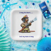 ファイアファイターパーティー ペーパープレート (パーティー)