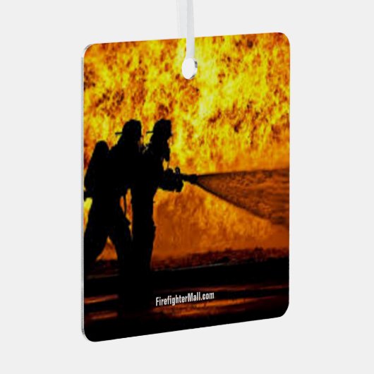 ファイアファイターフレイムメタルオーナメント メタルオーナメント (正面右)