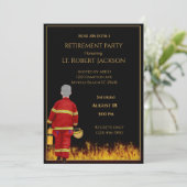 ファイアファイターフレイムリタイアメントパーティの招待状 招待状 (スタンド正面)