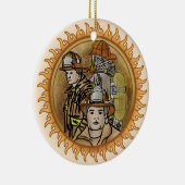 ファイアファイターブラザフッドオーナメント セラミックオーナメント (右)