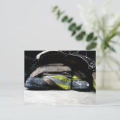 ファイアファイターブーツはがき ポストカード (スタンド正面)