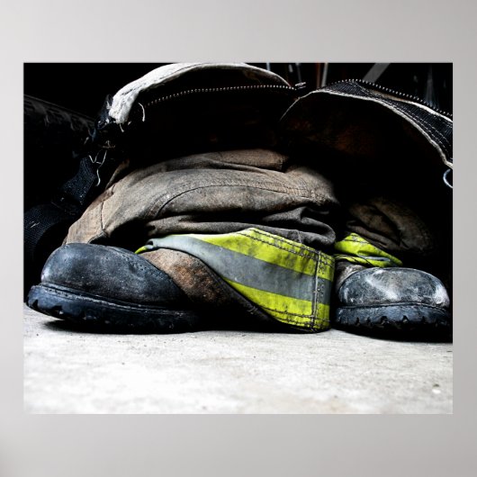 ファイアファイターブーツ ポスター (正面)