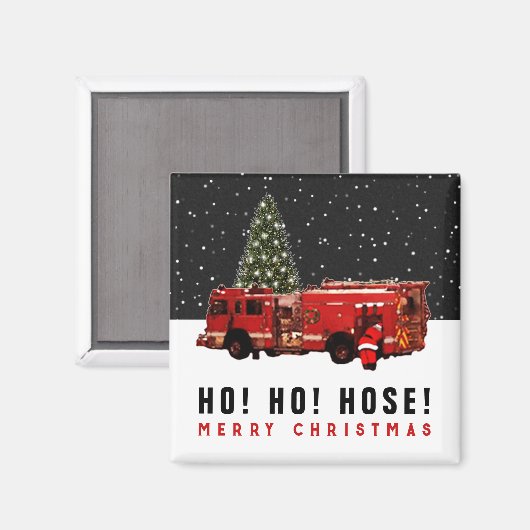 ファイアファイターホリデーギフト マグネット (正面/裏面)