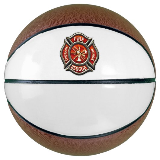 ファイアファイターマルチーズクロスフルサイズバスケットボール バスケットボール (正面)