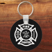 ファイアファイターマルチーズ キーホルダー (正面)