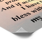 ファイアファイター祈りの言葉 ポスター (角)